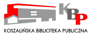 Logo Koszalińskiej Biblioteki Publicznej im. Joachima Lelewela